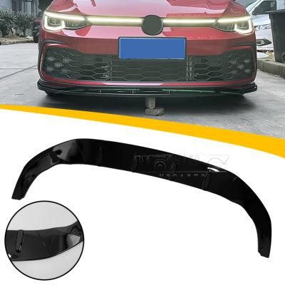 Auto Accessories for VW Golf 8 3-Sections Type Front Lip