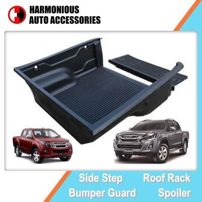 Auto Accessory Pick up Trunk Bed Liner for D-Max 2012 2016 Dmax HDPE Truck Cargo Mat
