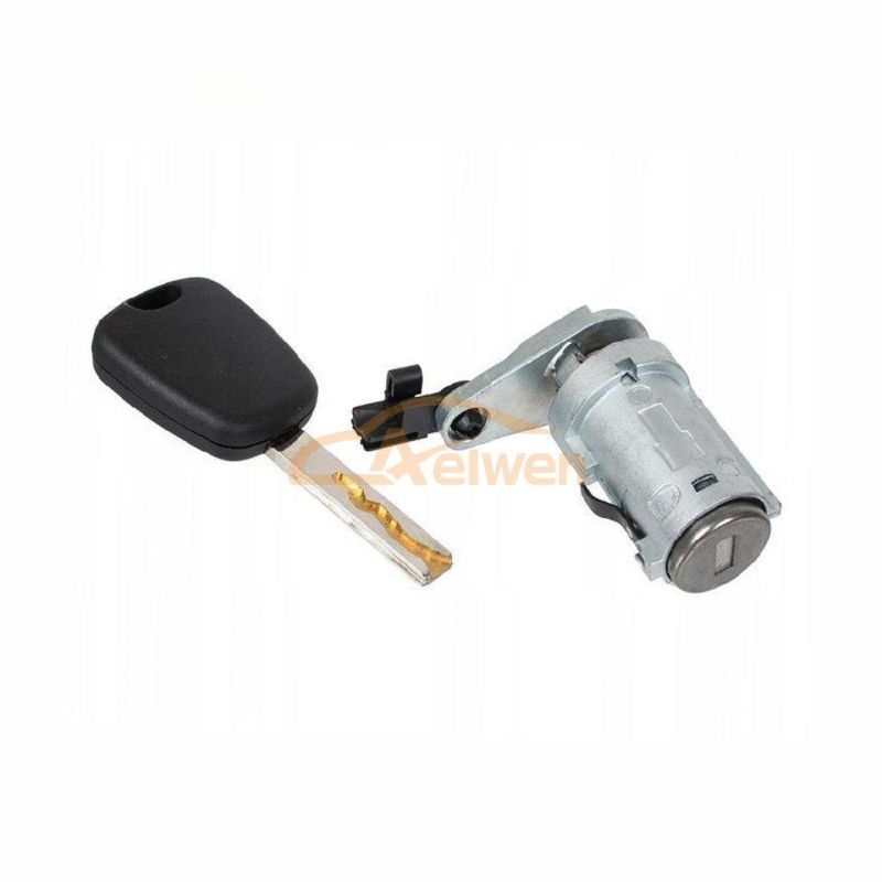 Aelwen Auto Parts Door Lock with Key Fit for VW OE No. 1t0837167A
