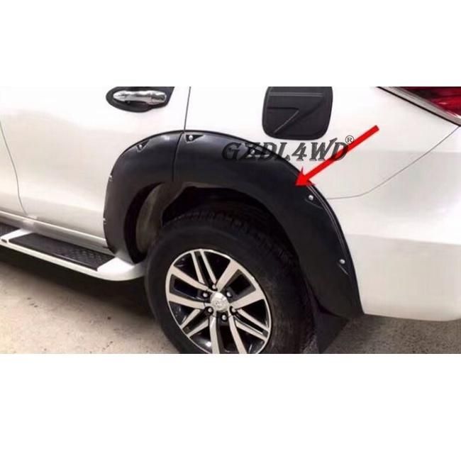 4WD ABS Plastic Fortuner 2016 Car Auto Fender Flare