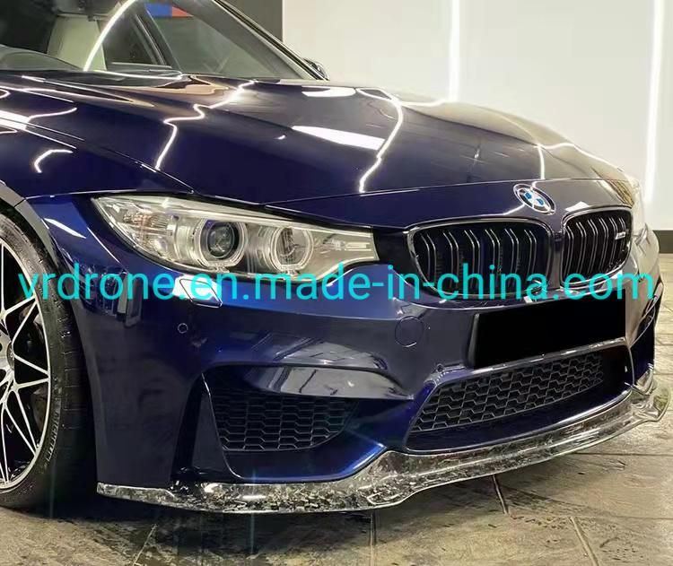 BMW Carbon Fiber Car Part M3m4 F80f82 Kt with Lights Rear Lip CF BMW Car Parts