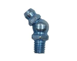 Unf1/4&quot;-28 Thread, 45 Degrees Grease Zerk Fittings, Height 22.5mm, Hex 9mm, OEM Quality