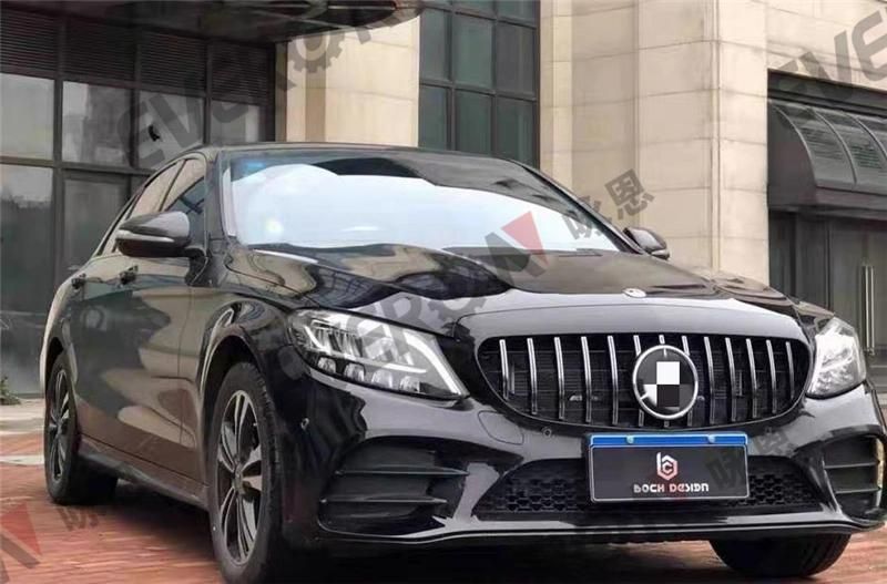 Gt Style Front Bumper Grille for Mercedes Benz C Class W205 2019