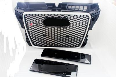 Auto Modified High Quality ABS Material Body Kit Front Bumper with Grill for Audi A3 RS3 2008-2012