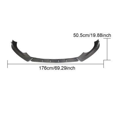 Audi Tt MK3 8s Quattro Coupe Carbon Fiber 2-Door 2015-2018 Front Lip