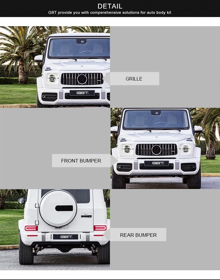 Gbt Body Kit Car Auto Parts Front Rear Bumper for Mercedes Benz W464 Model
