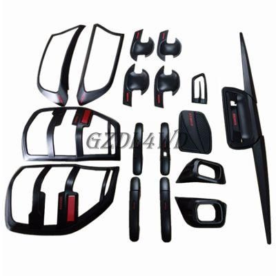 4X4 Pickup Decoration Full Trim Kit Light Cover for Ranger T8 2019 2020