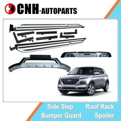 Car Parts Auto Accessory Bumper Guards and Side Step Running Boards for Hyundai Venue 2020