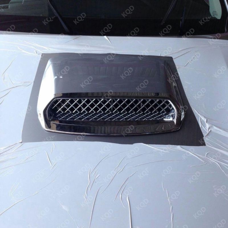 Chrome Plastic Hood Scoop Engine Hood for Toyota Hilux Revo 2015