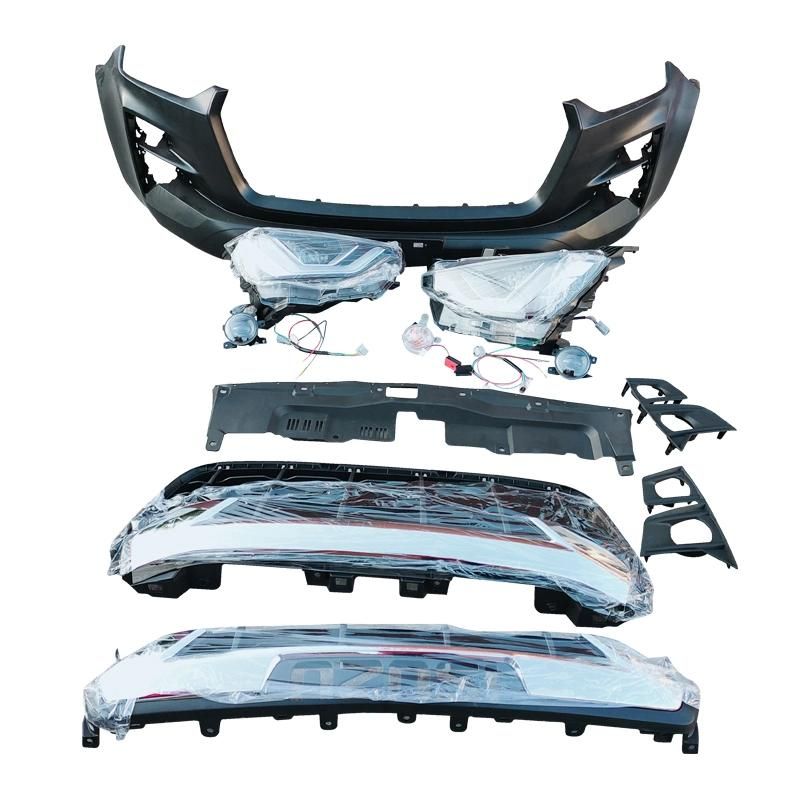 High Quality Body Parts Car Kits Front Bumper with Headlights Front Grille for Isuzu D-Max 2020