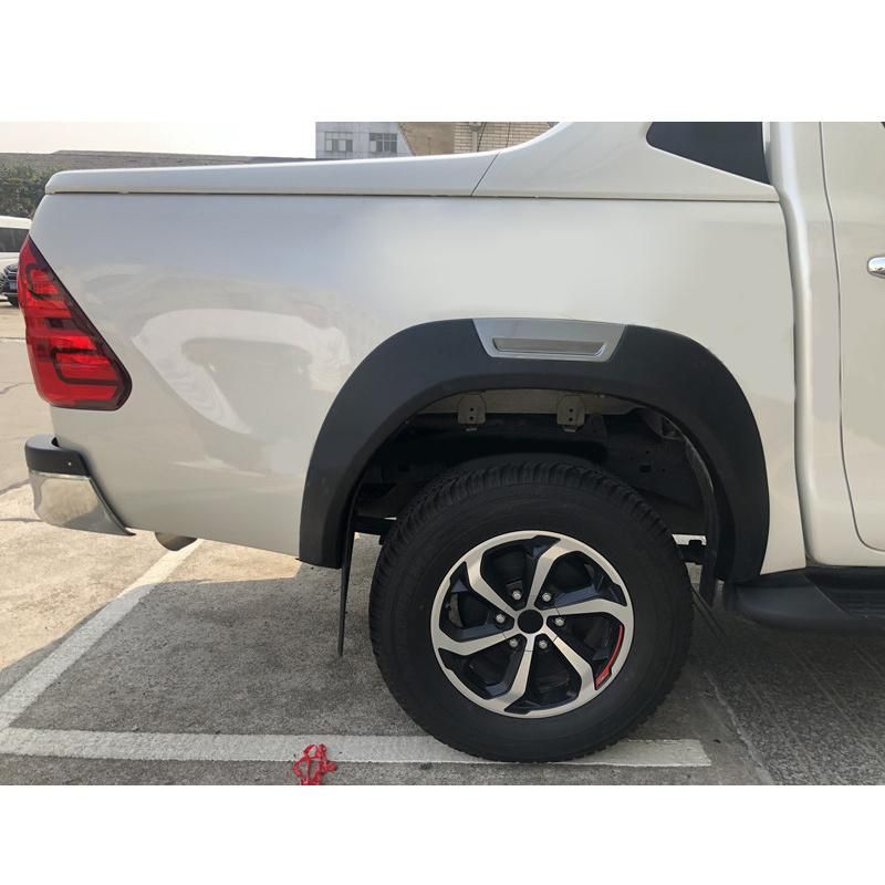 Factory Direct ABS Plastic Wheel Arch Fender Flares for 2021 Toyota Hilux Revo 2016-2019 2021