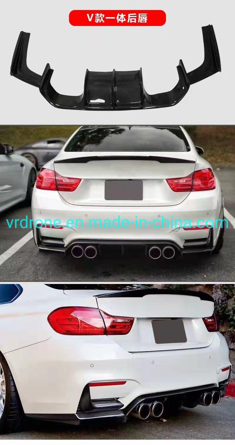 BMW Carbon Fiber Car Part for BMW M3m4 F80f82 V One-Piece Rear Lip Latest New