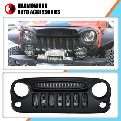 Ghost Style Front Grille for Jeep Wrangler (JK) 2007-2017