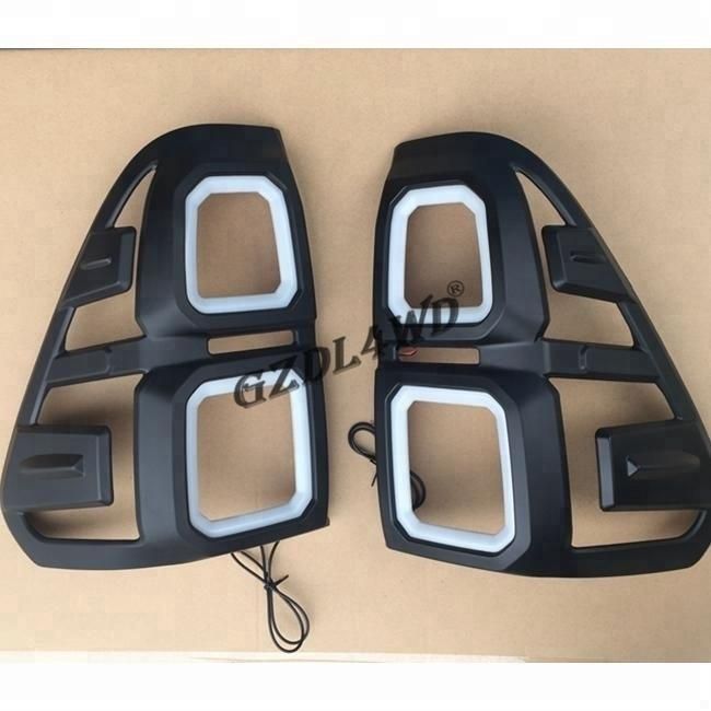 Auto Parts ABS Tail Light Surround Cover Trim Rear Lamp for Toyota Hilux Revo
