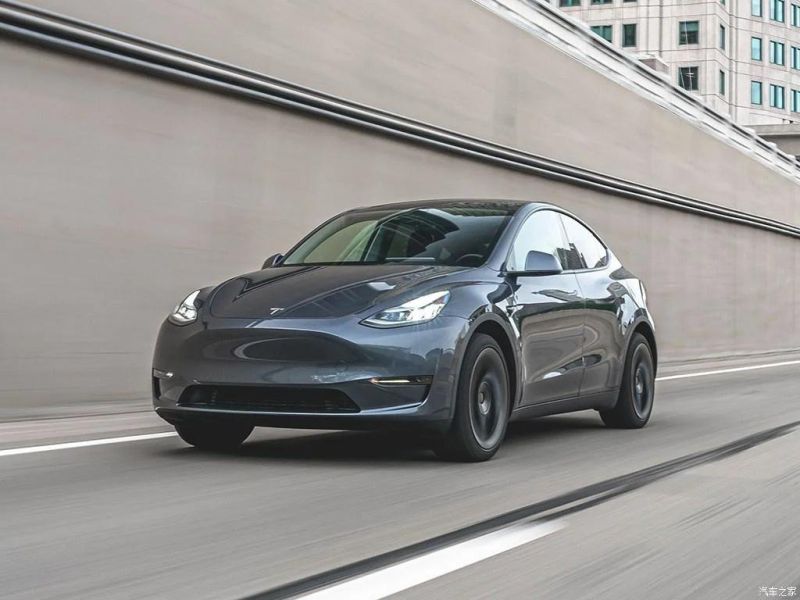 Dry Carbon Fiber Rear Trunk Spoiler for Tesla Model Y Sport Utility 4-Door 2019-2021