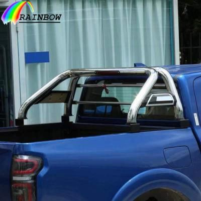 Multipurpose Car Body Auto Parts Universal 4X4 Pickup Truck Stainless Steel Plastic Anti Sport Roll Bar Cage for Isuzu Dmax