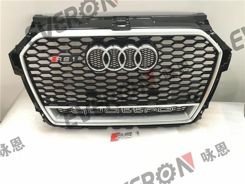 RS1 Style Black Grille for Audi A1 2016-2018