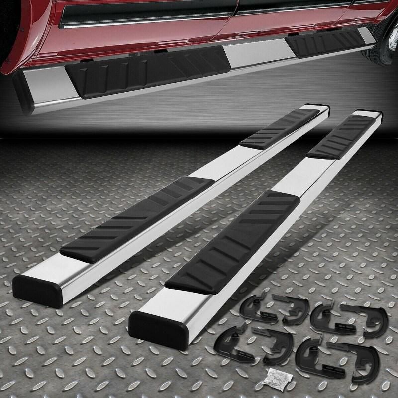 6" Stainless Steel Running Boards Side Step Bars - Ford F-150 2009-2014