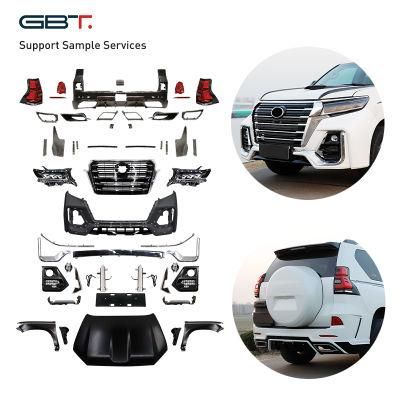 Gbt 2022 High Quality Prado Navigator Bumper Grilles Upgrade Car Headlight for 2010-2017 Toyota Prado 150 Body Kit