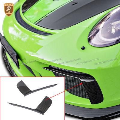 3K Twill Weave Carbon Fiber Gt3RS Style LED Lampshade for Pors-Che 991 992