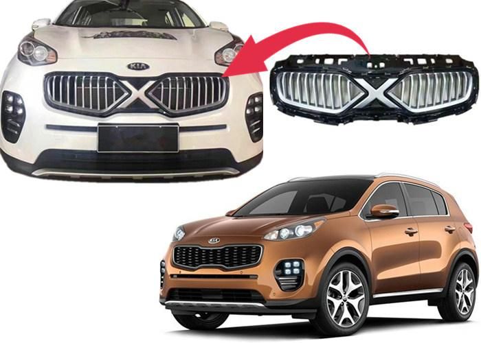 Auto Accessory Vogue Design Running Boards for KIA Sportage 2016 2019 Kx5 Side Step Stirrups