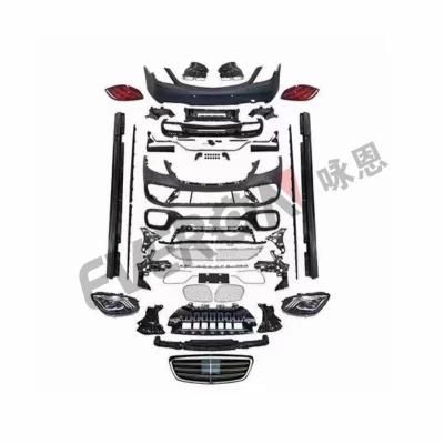 2018 2019 New Style S65 Body Kits with Headlights and Rear Lights for Mecerdes Benz W222 2014-2020