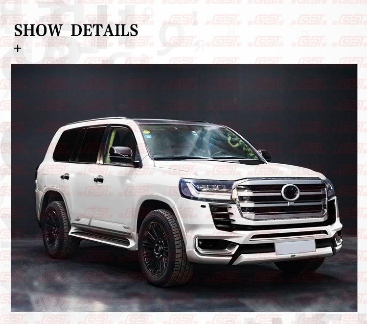 2022 Gbt Hot Selling Exclusive Upgrade Body Kit Facelift for Toyota Land Cruiser Parts LC200 Headlight Car Back Door Bumpers