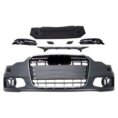 for Audi A6 C7 S6 Style 2012 2013 2014 2015 Auto Accessories Auto Grille Body Kit