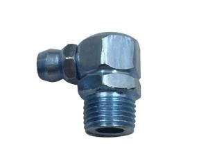 Ks-U1428-90 Unf1/4&quot;-28 90 Degrees Grease Zerk Fittings, Height 22.5mm, Hex 9.5mm