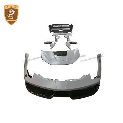 Real Carbon Fiber Ms Style Body Kit for Ferrari 458 Front Bumper Hood Side Skirts Auto Body Part
