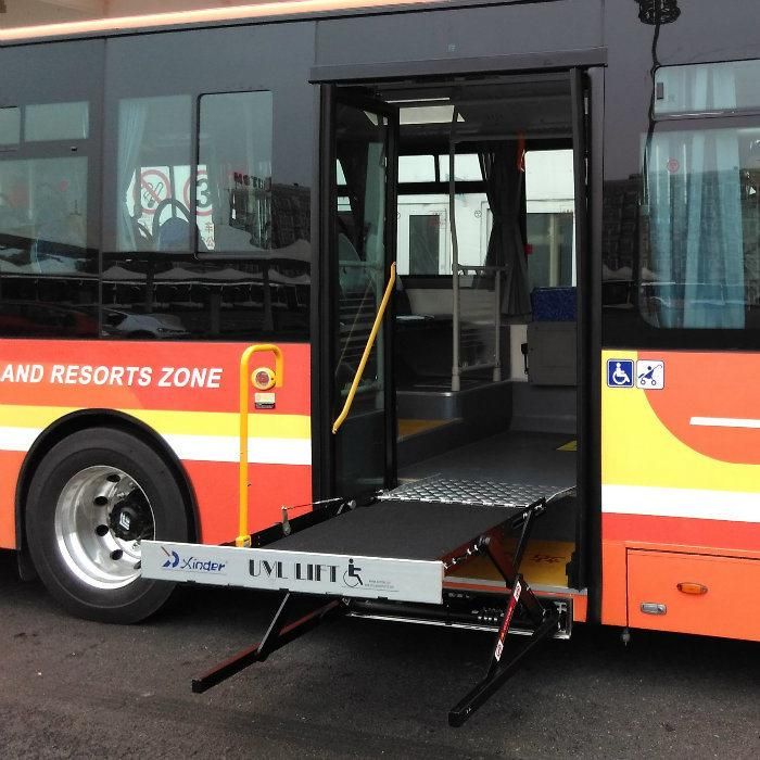 CE and Emark Certified Uvl Handicappedwheelchair Lift for Pubilc Bus Loading 300kg