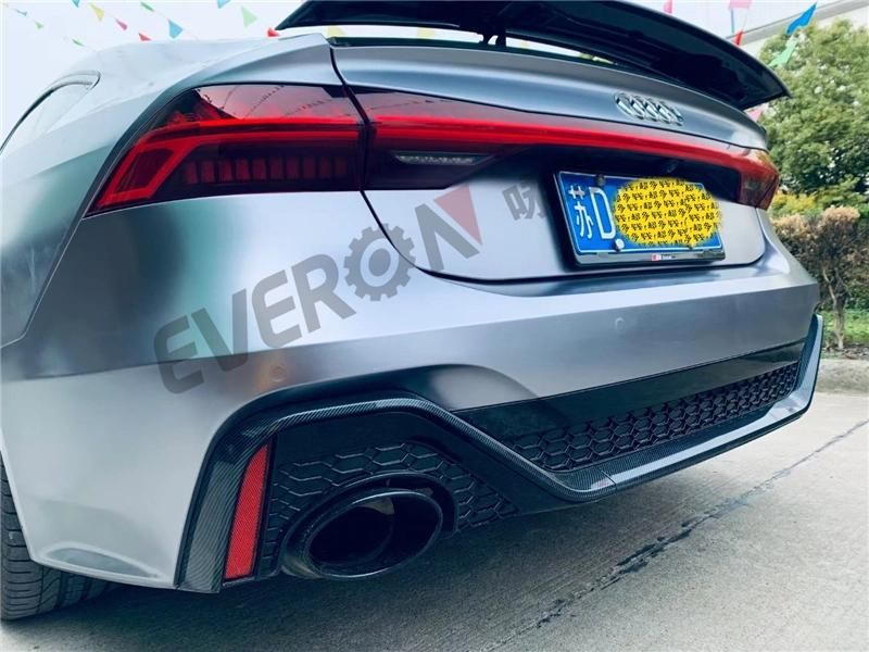 RS7 Front and Rear Bumper with Side Skirt Body Kit for Audi A7 C8 2019-2021