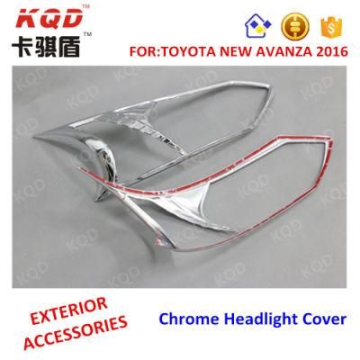 Chrome Headlamp Cover for Toyota Avanza 2016