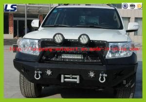 Front Bumper with Two Round LED Lights 08-12 for Toyota Land Cruiser 200/4500