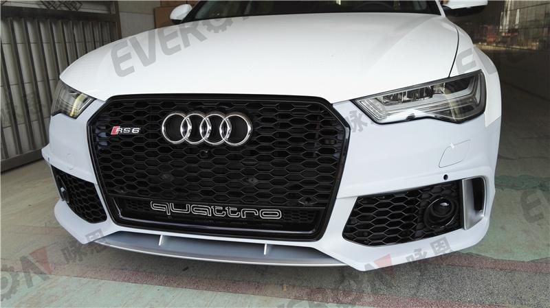 RS6 Car Body Kit Front Bumper for Audi A6 2016-2018