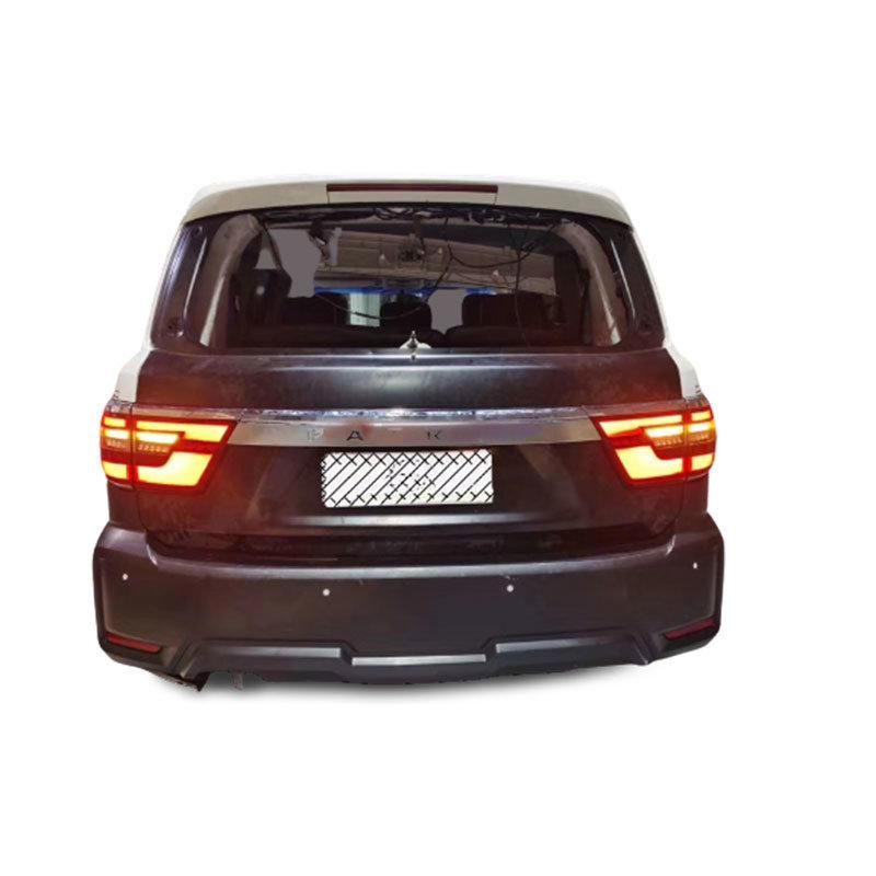 Car Front Rear Bumper Facelift Modified Wide Conversion Bodykit Body Kit for Nissan Patrol 2012 Upgrade to 2020