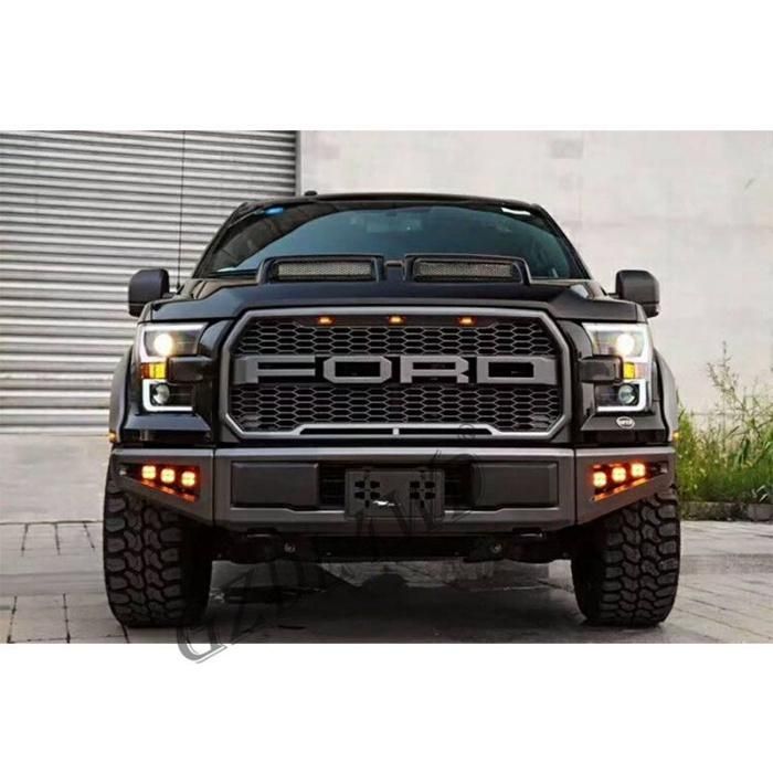 Front Grill 2019 2020 Ford Raptor F150 Grille with DRL Lights