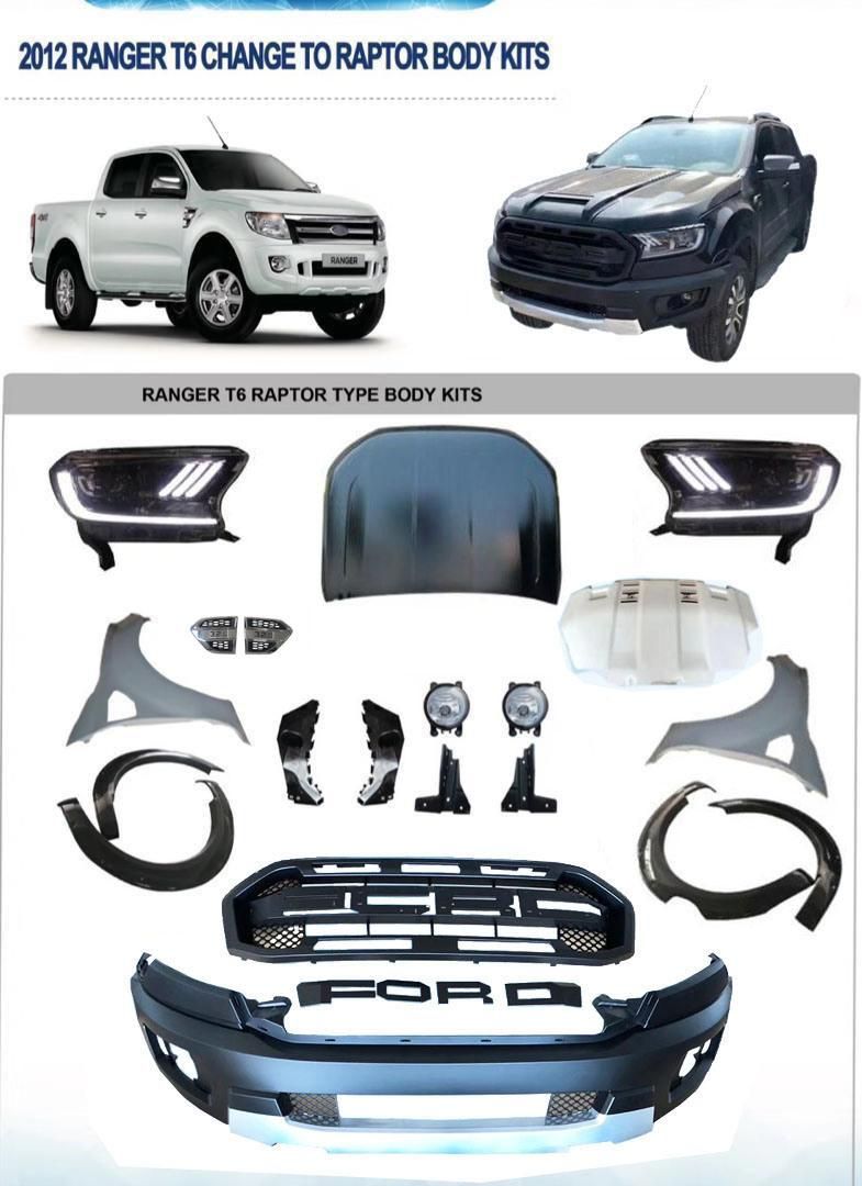 Engine Protector Cover Car Skid Plate for for Ranger T6 T7 2012 Onwards