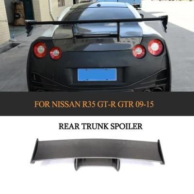 Carbon Fiber Trunk Wing Spoiler for Nissan R35 Gt-R Gtr 2009-2015