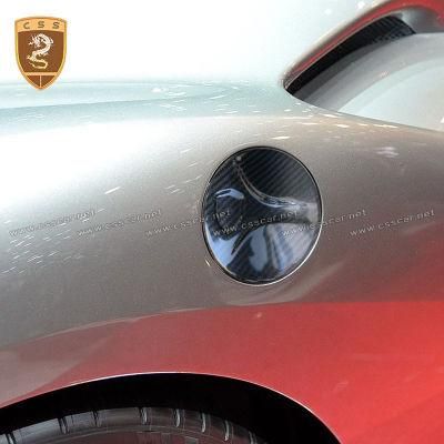 for Ferrari 488 Carbon Fiber Car Rear Engine Hood Bonnet Trunk Cover