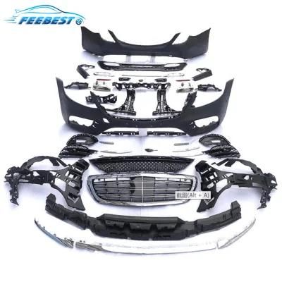 Car Accessories Bodykit for Benz W222 Upgrade to S63 S65 Amg Body Kit with Head Lamp and Rear Lamp Front Rear Bumper Kits