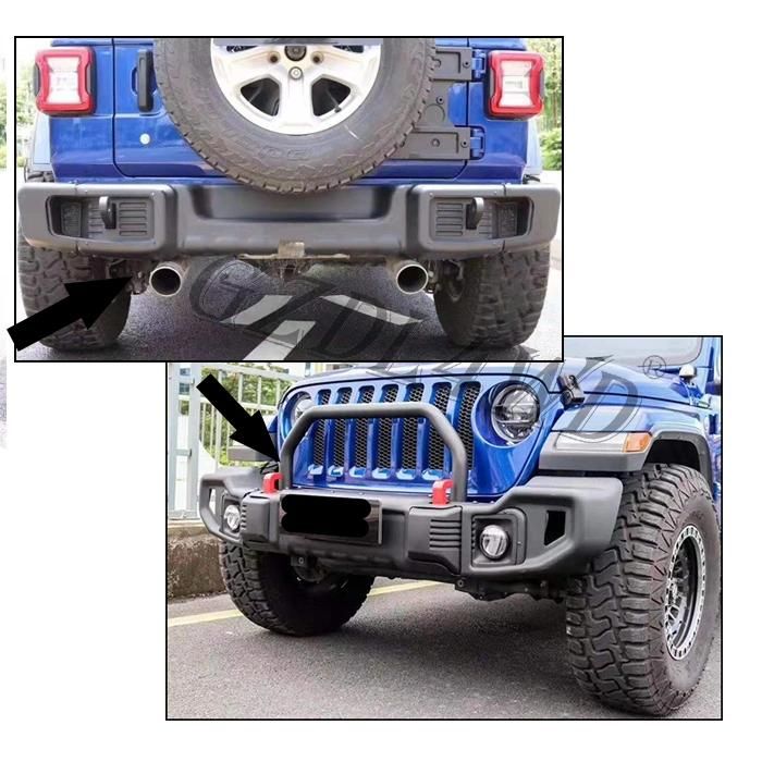 Jeep Wrangler Jl 2018+ Rear Guard Rear Bumper