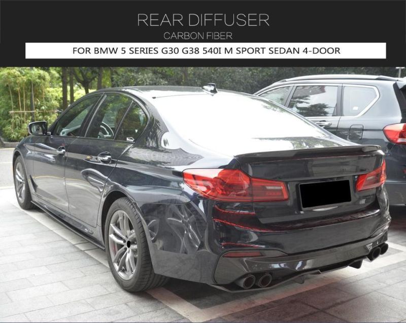 Carbon Fiber Rear Diffuser for BMW M5 G30 G38 M-Sport 2017-2019
