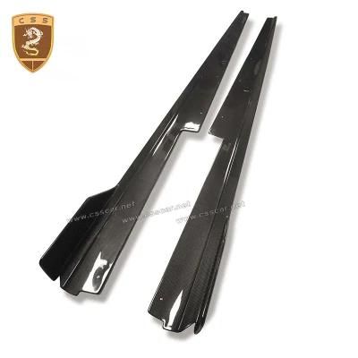 Car Tuning Part Css Style Side Skirts for Ferrari 488 Carbon Fiber