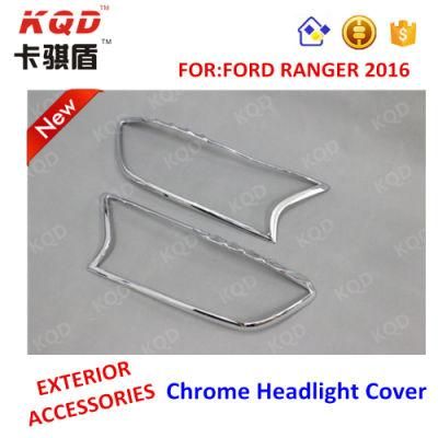 Top Selling Chrome Head Ligtht Cover for Ford Ranger T6