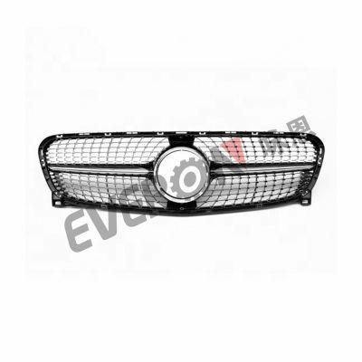 Car Front Bumper Grille (Diamond) for Mercedes Benz Gla X156 2013-2016