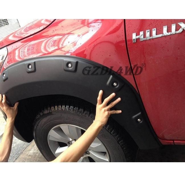 4X4 Auto Accessories Fender Flare for Toyota Hilux Revo 2015/2016
