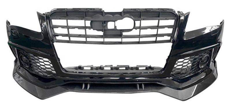 Front Bumper with Grill for Audi A8 Upgrade to RS8 2011 2012 2013 2014 2015 2016 2017