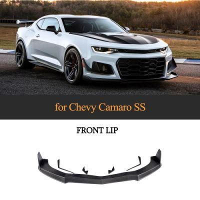 Carbon Fiber Front Bumper Lip Spoiler for Chevy Camaro Ss Style 2014-2015
