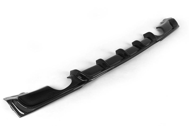 P Style Carbon Fiber F30 Rear Diffuser Lower Lip for BMW F30 325I 328I M Sport Bumper 12-17
